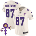 Women's Minnesota Vikings 2024 Prince Vapor Limited Jersey - All Stitched - Cream, T.J. Hockenson