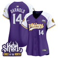 Women's Minnesota Vikings Kings Of The North Patch Vapor Premier Limited Jersey - All Stitched